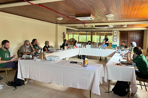 Equipe de Pesquisa discute prioridades de ações da Fundação Projeto Tamar